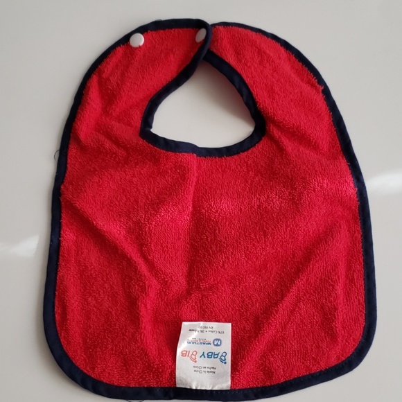 Patriots Baby Bib NWOT - Picture 2 of 3